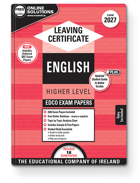 [9780861676682] 2027 Edco ENGLISH LC HL EXAM PAPERS
