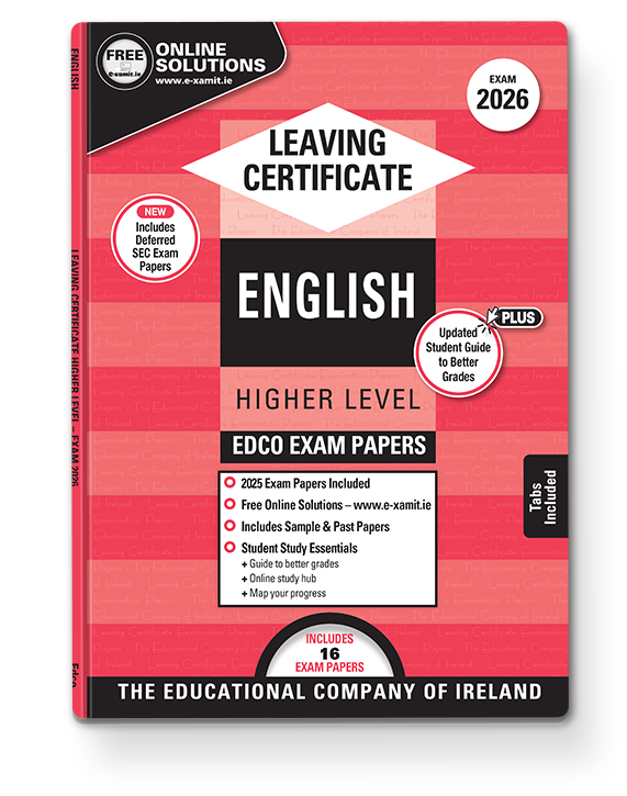 [9780861676682] 2027 Edco ENGLISH LC HL EXAM PAPERS