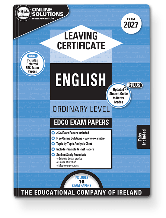 2027 Edco ENGLISH LC OL EXAM PAPERS
