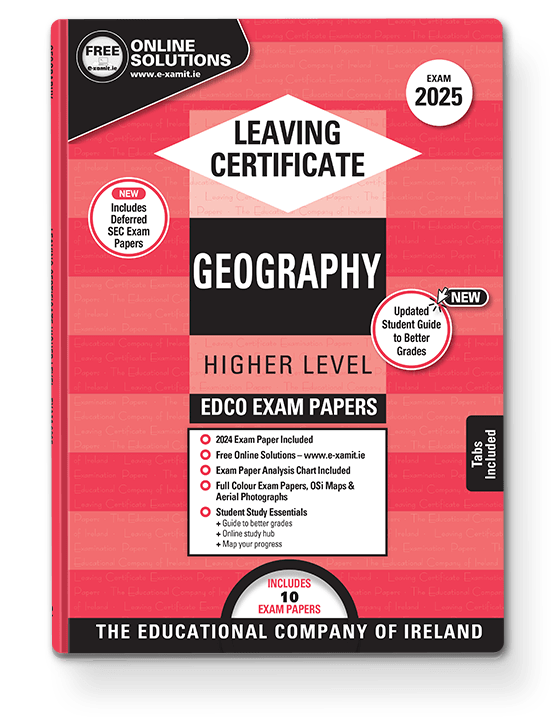 2026 Edco GEOGRAPHY LC HL EXAM PAPERS
