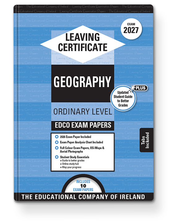 [9780861676750] 2027 Edco GEOGRAPHY LC OL EXAM PAPERS