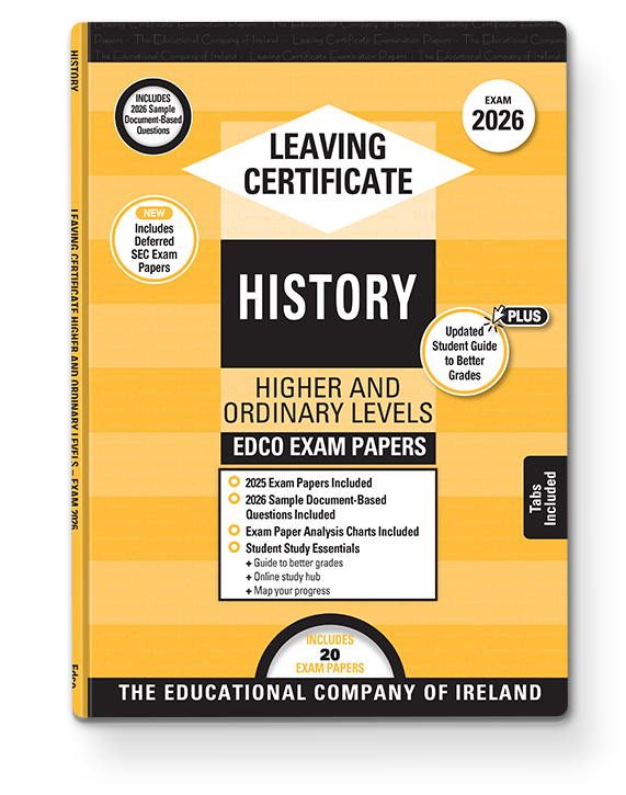 [9780861676767] 2026 Edco HISTORY LC H+O EXAM PAPERS
