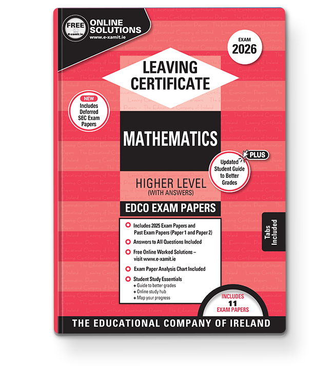 [9780861676781] 2027 Edco Maths LC HL Exam Papers