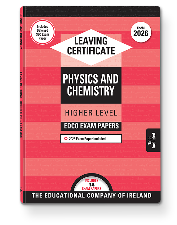 [9780861676811] 2027 Edco Physics and Chemistry LC HL Exam Papers