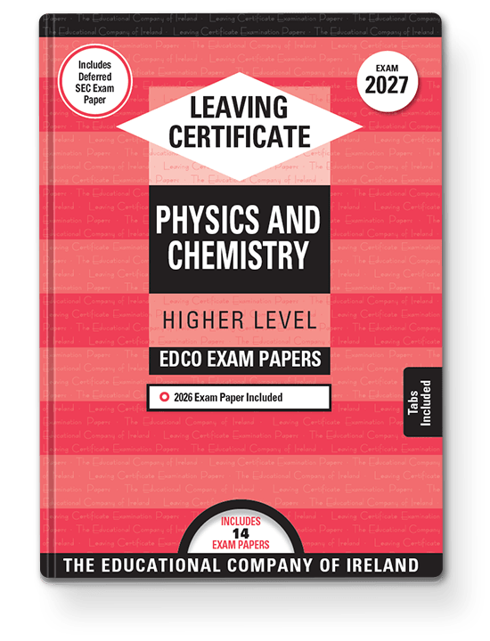 [9780861676811] 2027 Edco Physics and Chemistry LC HL Exam Papers