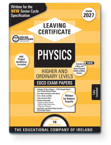 [9780861676828] 2027 Edco Physics LC H+O Exam Papers