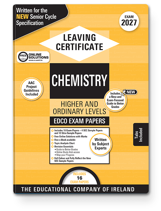 [9780861679164] 2027 Edco CHEMISTRY LC H+O EXAM PAPERS