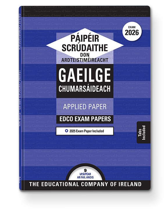 [9780861679607] [N/A][O/P] 2026 Edco IRISH LC APPLIED EXAM PAPERS