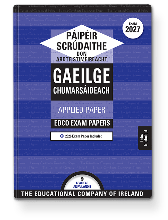 [9780861679607] 2027 Edco IRISH LC APPLIED EXAM PAPERS