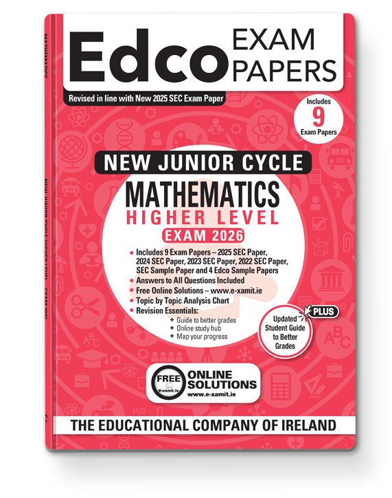 [9780861679645] 2027 Edco Maths JC HL Exam Papers