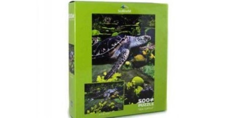 Sea Turtle 500 Piece Puzzle (Jigsaw)