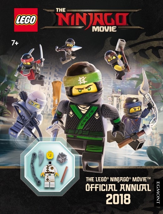Official Annual 2018 The Ninjago Movie - Free Lego Toy