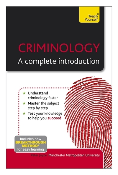 Criminology A Complete Introduction