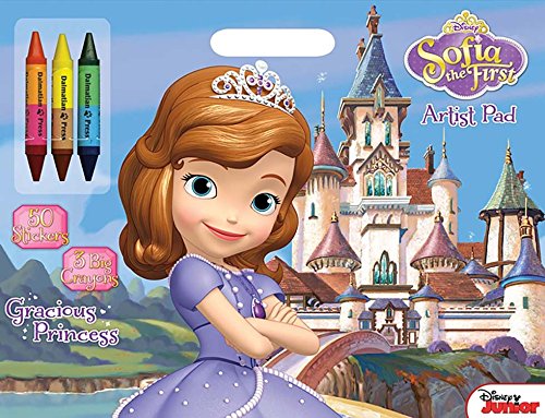 Artist Pad Sofia the First Colouring Book