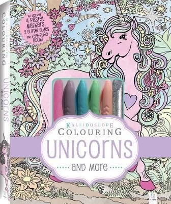 Kaleidoscope Pastel Colouring Kit Unicorns and More