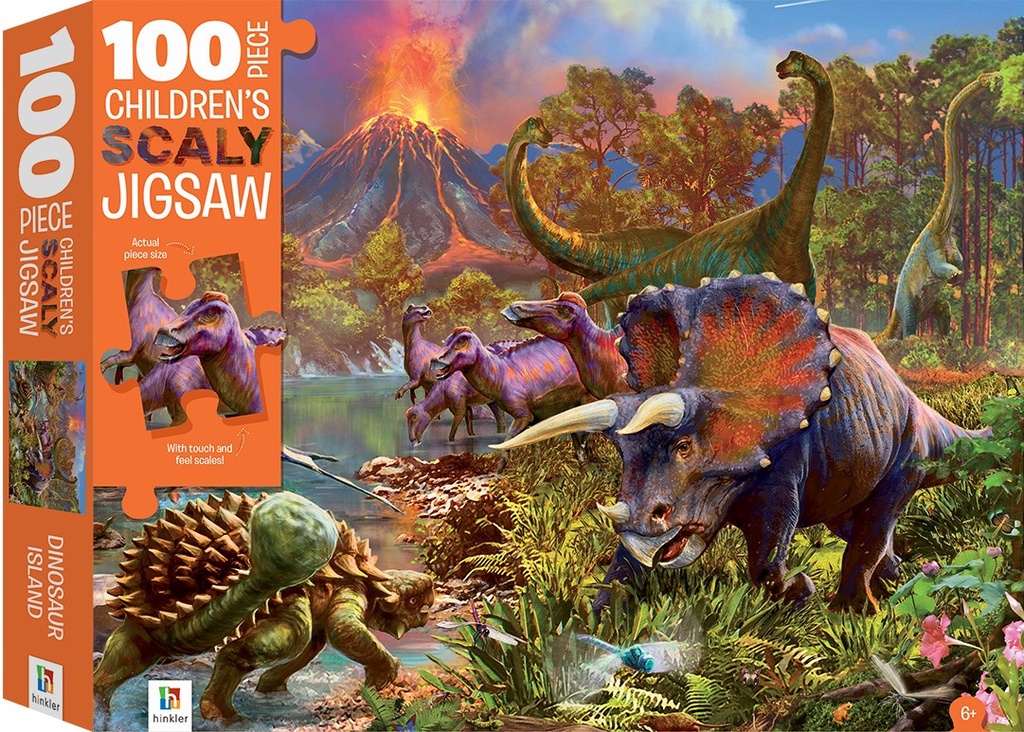 Puzzle Dinosaur 100pc (Jigsaw)