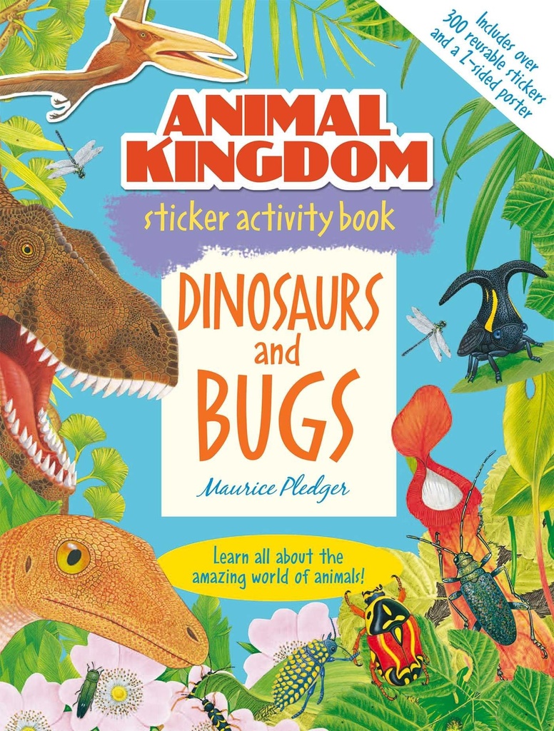 Dinosaurs and Bugs Sticker Activity Book