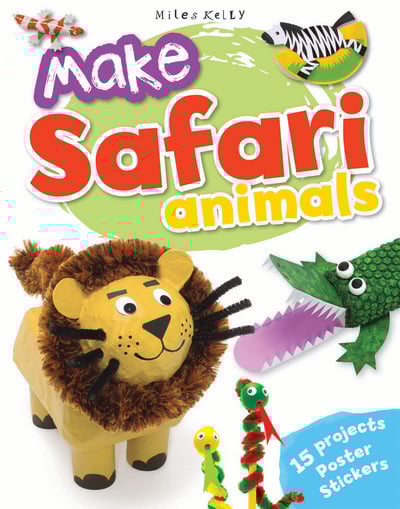 [9781782092087] [N/A] Make Safari Animals (Paperback)