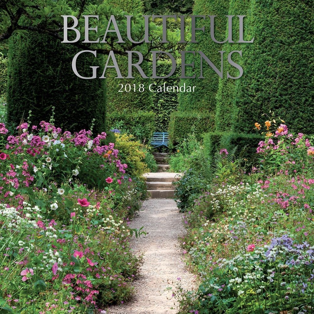 Calendar 2018 Beautiful Gardens