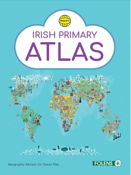 [9781789277975] (WORKBOOK) Irish Primary Atlas Hunt 2021 Edition