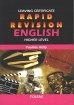 Limited Availability RAPID REVISION ENGLISH LC HL