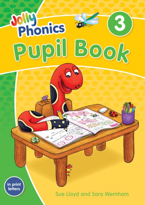 [9781844147212] Jolly Phonics Pupil Book 3 (colour edition) in print letters