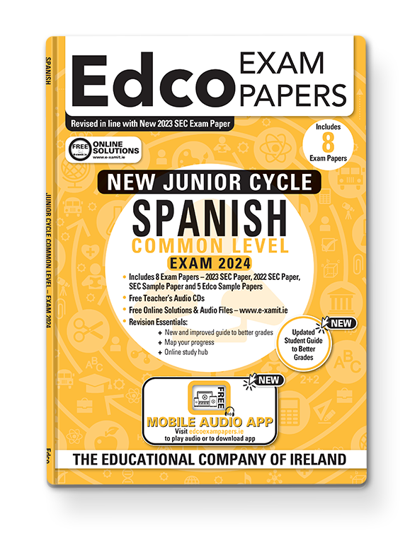 2024 Edco Spanish JC Common Level Exam Papers