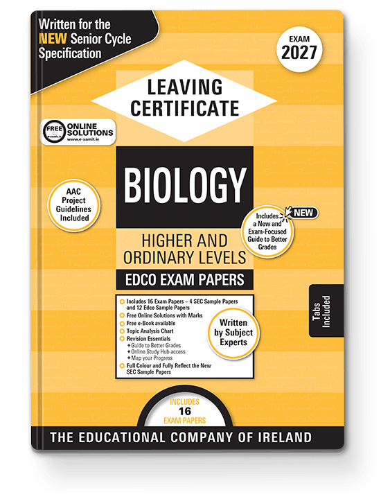 [9781845362393] 2027 Edco Biology LC H+O Exam Papers