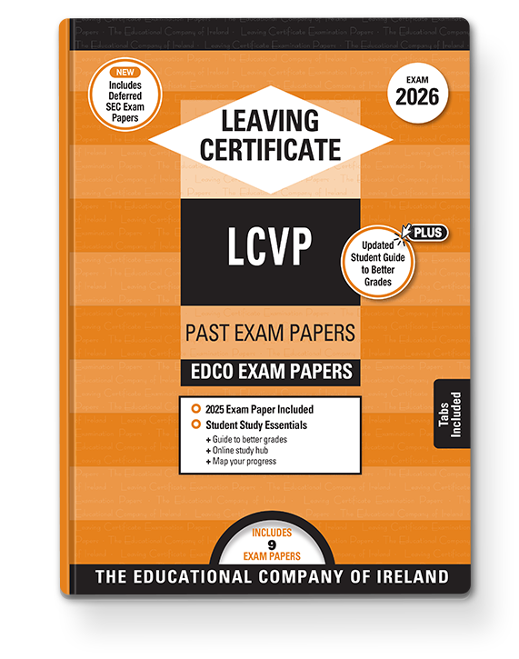 [9781845363703] 2026 Edco LCVP LC EXAM PAPERS