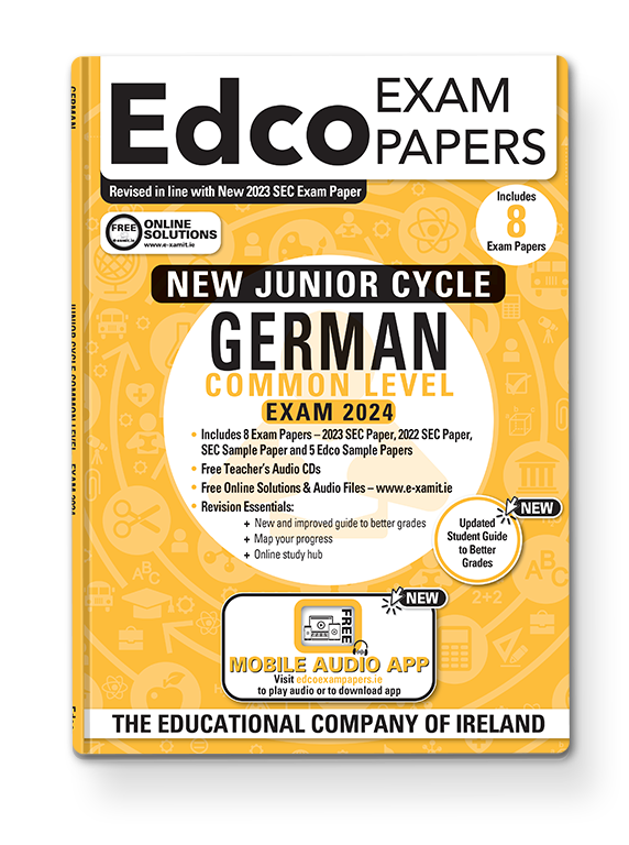 2024 Edco German JC Common Level Exam Papers