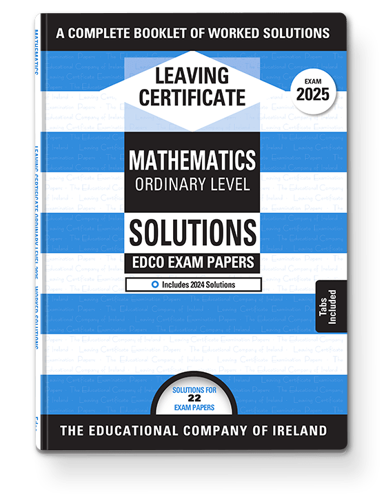 [9781845366308] 2026 Edco Solutions Maths LC OL Exam Papers
