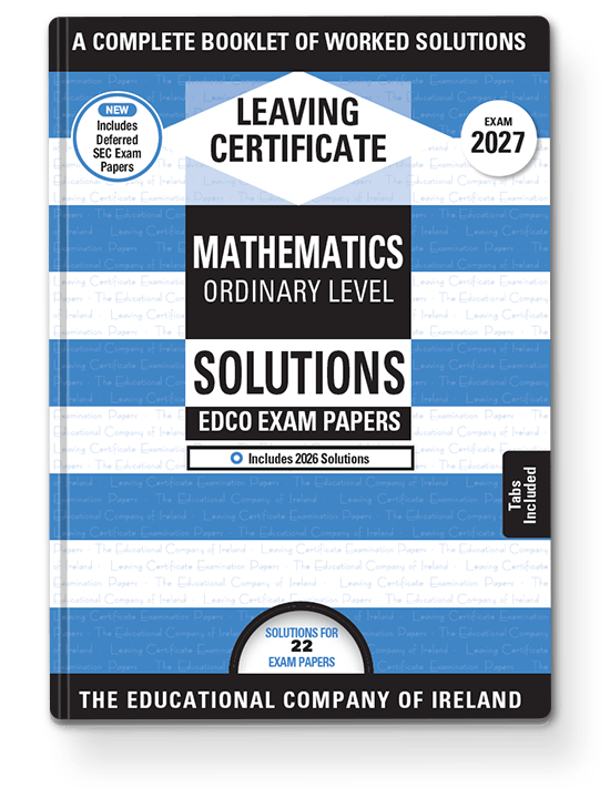 [9781845366308] 2027 Edco Solutions Maths LC OL Exam Papers