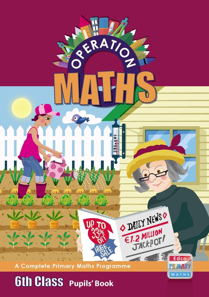 Operation Maths 6 (Full Set) Book, Assessment and Discovery Book