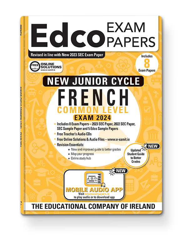 2024 Edco French JC Common Level Exam Papers