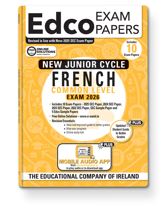 [9781845369163] 2026 Edco French JC Common Level Exam Papers