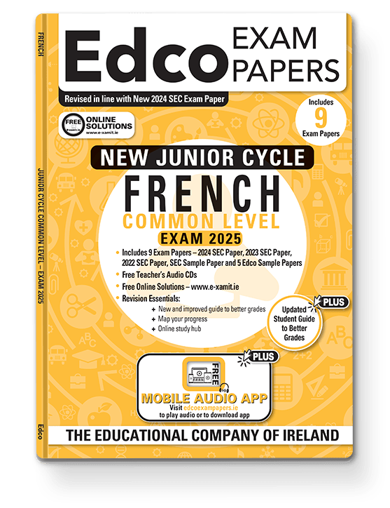 2026 Edco French JC Common Level Exam Papers