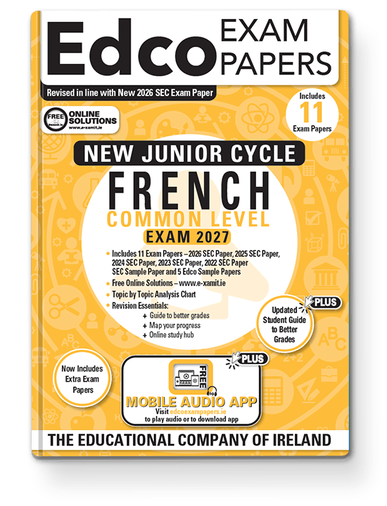 [9781845369163] 2027 Edco French JC Common Level Exam Papers