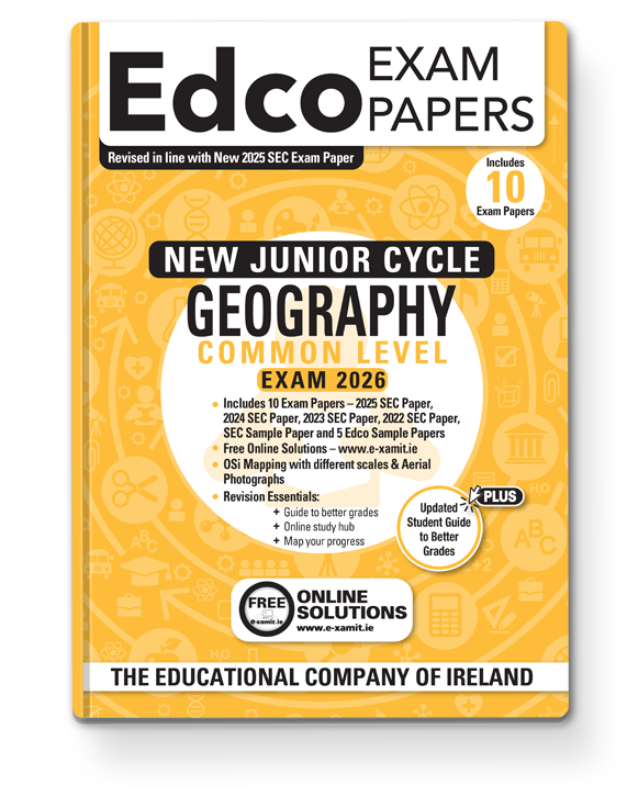 [9781845369415] 2027 Edco Geography JC Common Level Exam Papers