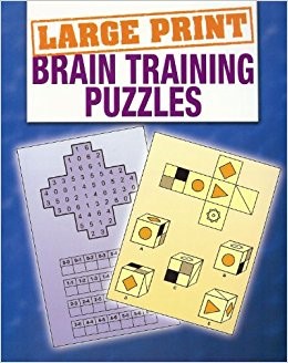 LARGE PRINT BRAIN TRAINING PUZZLES