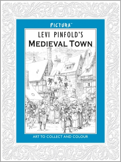 Pictura Art of Colouring Medieval Town
