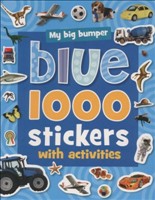 1000 Stickers with Activities Blue
