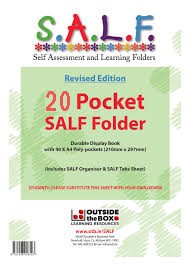 SALF - Self Assessment and Learning Folders 20 pockets (2nd to 4th Classes)