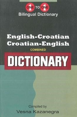English-Croatian Croatian-English One to One Dictionary