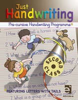 Just Handwriting 2nd Class + Practice Copy Pre-Cursive Handwriting