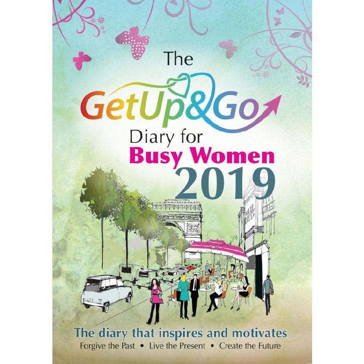 Get up and Go Busy Women Diary 2019
