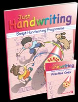 Just Handwriting Script Senior Infants + Practice Copy