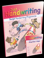 [9781910936498] Just Handwriting Senior Infants Script + Practice Copy