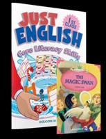 Just English 1st Class + FREE Novel The Magic Swan