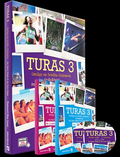 [OLD EDITION] Turas 3 (Set) Textbook, Portfolio, Activity (Free eBook)