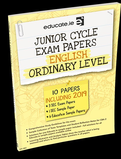 [OLD EDITION] Educate.ie English JC OL Exam Papers